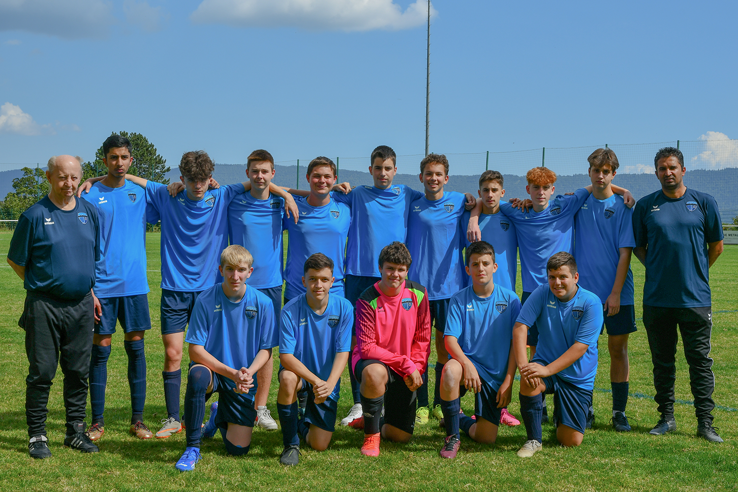 Photo d'équipe des Juniors B2