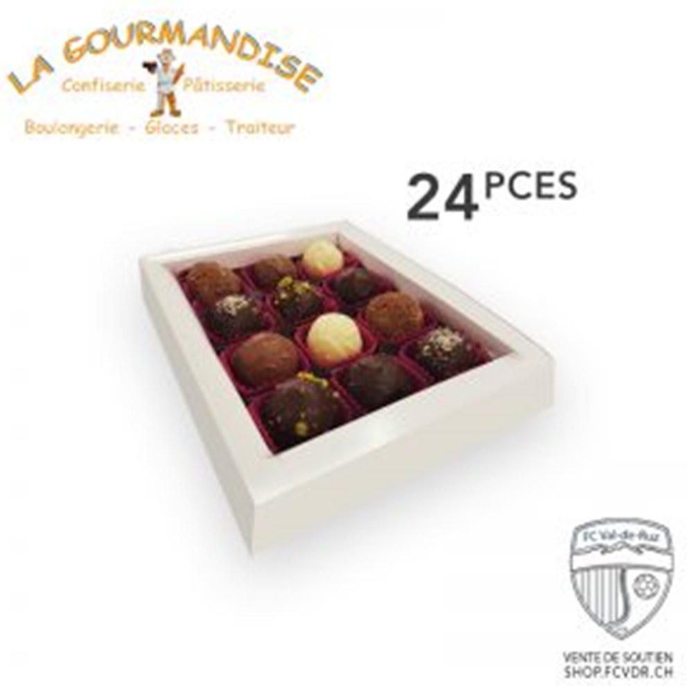 Boîte de truffes 24 pièces